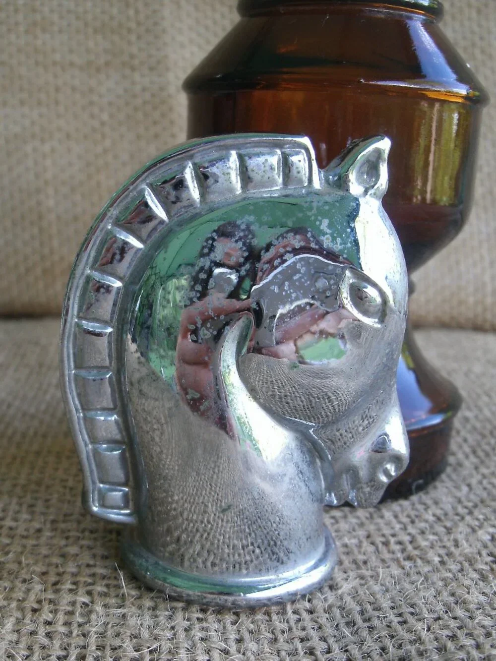 Vintage Avon Horse Knight Chess Piece Bottle